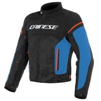 Dainese AIR-FRAME D1 letní textil. bunda černá/modrá vel.46